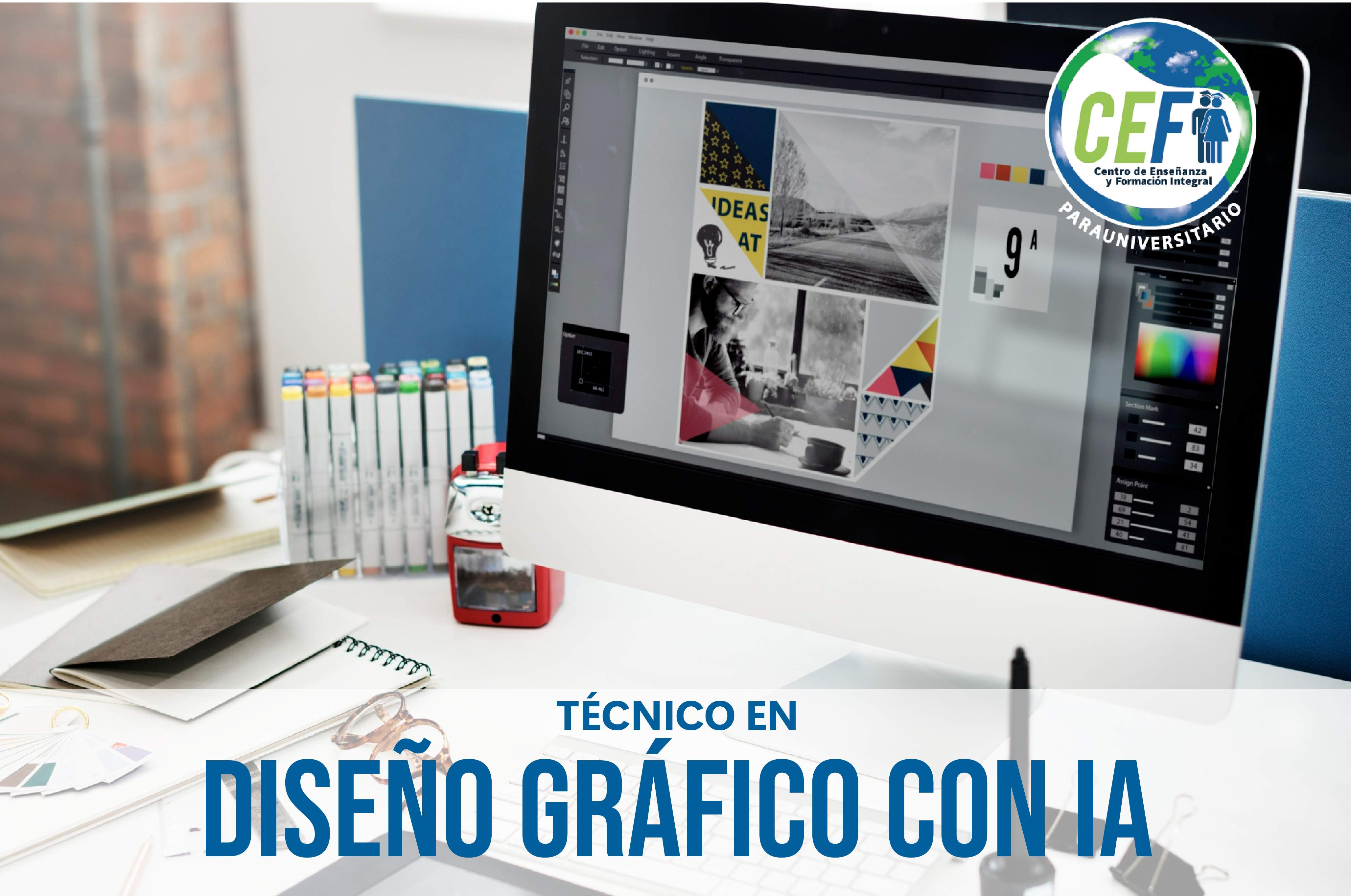 Técnico en Diseño Gráfico con IA
