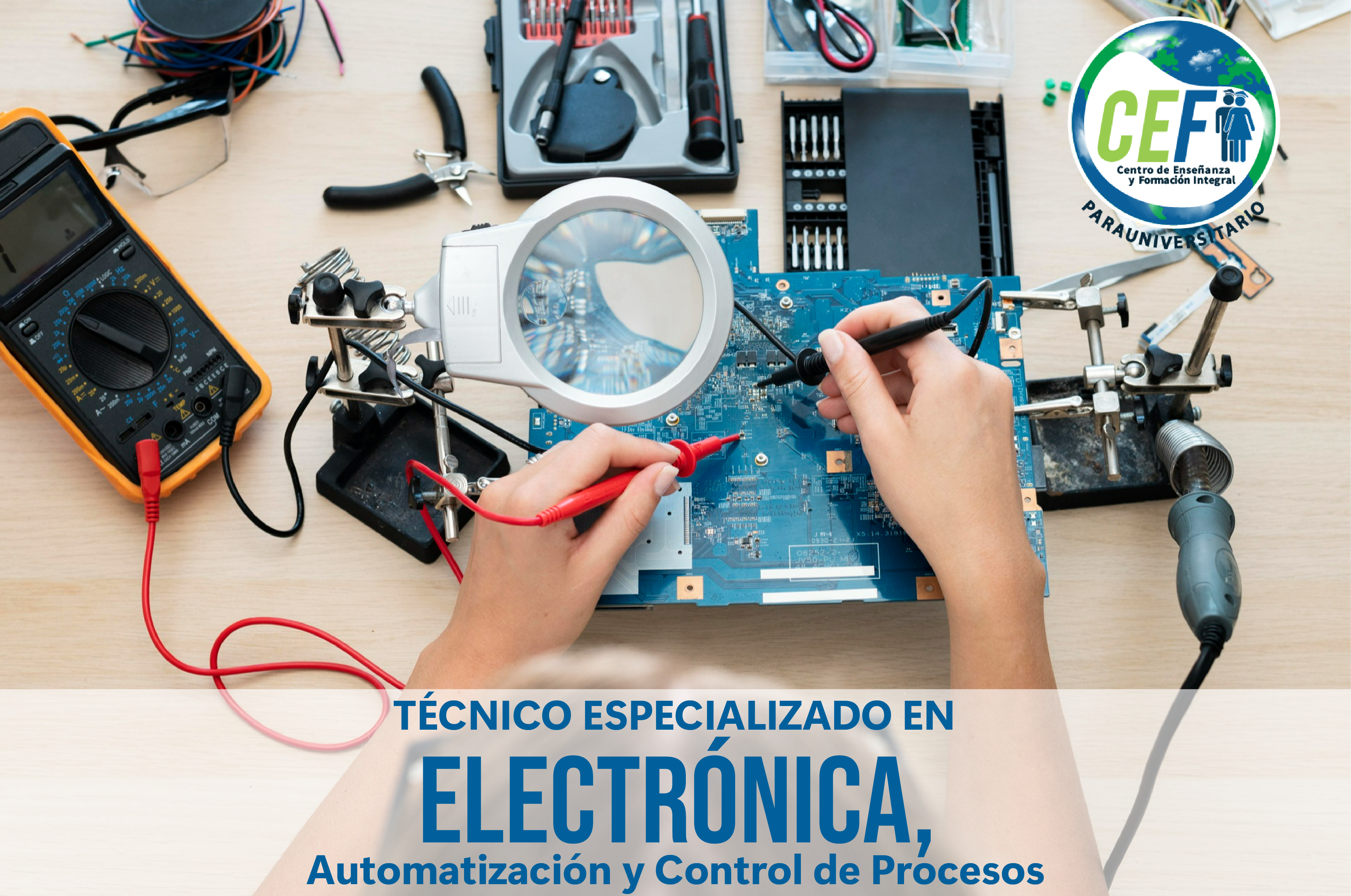 Técnico Especializado en Electrónica, Automatización y Control de Procesos